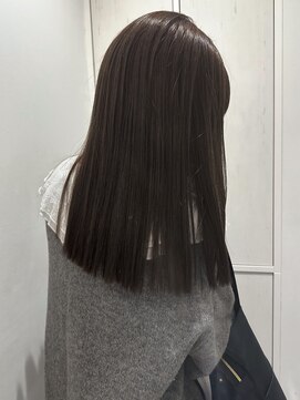 ガーデンヨコハマ(GARDEN YOKOHAMA) チャコールグレーオリーブグリーンロングブリーチなし暗めカラー