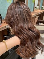 エジョン 八幡山店(Aejon)&nbsp;大人レイヤーカット白髪ぼかし脱白髪染め40代50代60代