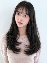 アグ ヘアー プレイス 古市店(Agu hair place)&nbsp;《Agu hair》小顔グレージュレイヤー×numberA.ヒートケアミルク