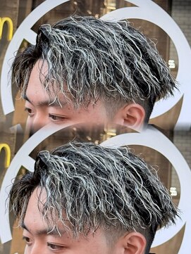 トップバイスリーナイン(TOP by THREE NINE) ホワイトメッシュ×ツイストスパイラル