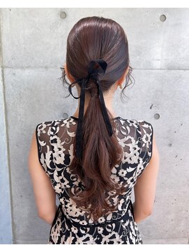 ロンドブルーム 天神大名店(Lond Bloom) ブリーチなしカラー/ヘアアレンジ/ヘアセット/福岡/10代20代30代