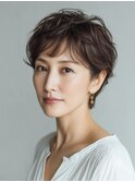 クラゲヘアー/小顔/ココアベージュ/オリーブグレー/川西