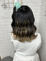 ベルデイズ 横浜西口店(BELDAYS)&nbsp;りんごちゃんヘア×ウェーブ巻き