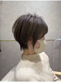 福原　ナチュラルショートボブ