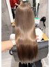 杉山限定【全員OK】 カラー＋本物の髪質改善 (女性らしさ潤い若々しさ復活）