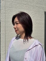 バーチミシマ(BIRCH mishima) ミディアムレイヤー〇チェリーレッド