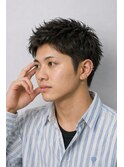 【横浜】ラフアップバングスパイキーショート