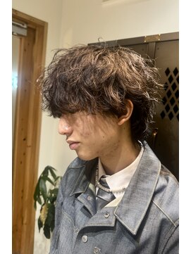 リフル 八王子(RIFULL) メンズパーマ ツイスパ 波巻き メンズバレイヤージュ