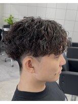 フロウ バイ アストレアウィズスキル(FLOW by astraea with skill)&nbsp;波巻きスパイラルパーマ糟屋郡/10代/20代/メンズカット
