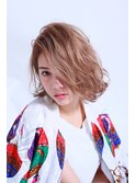 外国人風×ミディアム＝いまどきヘア