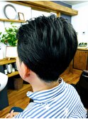 クラシカルなオールバック