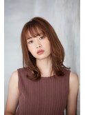 【shellbear 銀座】大人カジュアル外ハネミディアム
