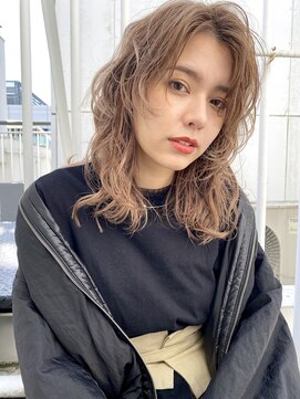 ミラバイグリーン(Mira by green) 無造作×ネオウルフ【くびれミディ】02