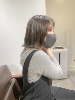 ネイヴィル オモテサンドウ(navile omotesando) ☆ブリーチなしくすみベージュボブ☆20代30代40代