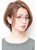 前下りボブ・ ボブショート・前下りショート・ オン眉ボブ