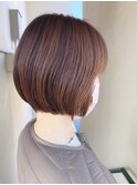 大人ショートボブ