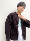 (joemi 新宿)束感ヘア好印象メンズヘアメンズマッシュヘア　近江