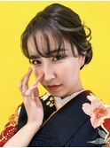 和装ヘアアレンジ◎着物 結婚式 二次会 卒業式 成人式