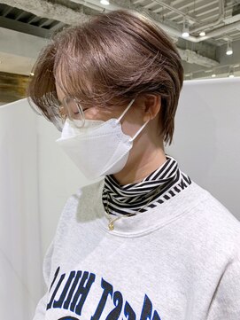 アイティーバイアルバム 下北沢店(IT by ALBUM) ハンサムショート_アースカラーくびれヘアツートン_ba366851