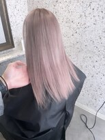 ラニヘアサロン(lani hair salon) ピンクで作るミルクティー