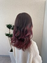 ジェリカヘアー サンフラワー通り(Jlica hair) ピンクグラデーションカラー