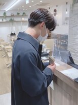 モリオフロムロンドン 松戸店(Morio from London) 【松戸 岩口】耳出し短め黒髪刈り上げハンサムショート