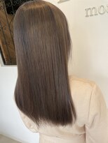 ラビスモア(Lovis moa)&nbsp;魅力倍増カール/セミディ/シアーカラー/ダークアッシュ/姫カット