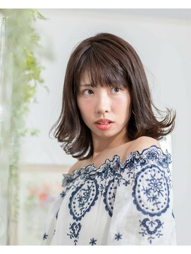 ミューテ 春日部大通り店(Mu-te) たっぷりの透明感。グレージュカラー