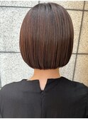 【福岡警固赤坂】20代30代40代大人女子前下がりミニボブ