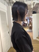 リノショアーズ ショウナン 辻堂店(RinoShores SHONAN)&nbsp;大人美人外ハネぱつっとボブショコラアッシュ前髪小顔カットモテ