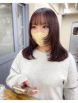 ヴェルダ 池袋店(verda)&nbsp;レイヤー×ピンクブラウンカラー