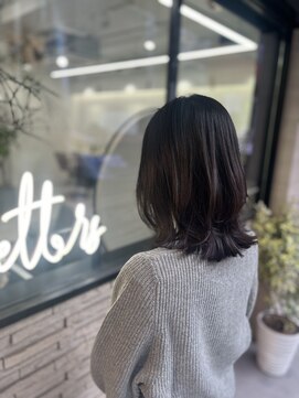 レターズ(Letters) medium layer Bob