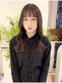 コテ巻き風パーマ/デジタルパーマ/韓国風パーマロングパーマ