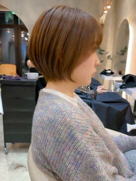 ロンド エスポワール 錦糸町(Lond espoir) ショートカールセミディシアーカラー姫カット【工藤昴】