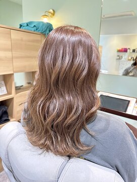 ミューシェレゴ(meauche...lego) モカベージュ/ロングレイヤー