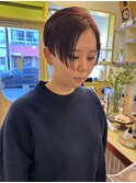 〈浅草 半個室〉ブリーチなし/ハンサムショート