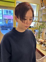 ヒントステーション(HINTSTATION)&nbsp;〈浅草 半個室〉ブリーチなし/ハンサムショート