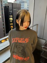 ルーツカラー×姫カット