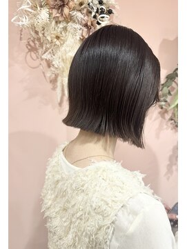 サロン ド ユーア(salon de yuua) salon de yuua  タッセルボブ/オリーブブラウン