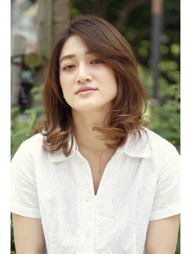 プラスワン 自由が丘(+ONE) 【＋ONE 自由が丘】ハンサムミディパーマ