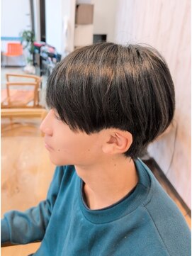R ヘアーアンドメイク 立野店 ラウンドマッシュ