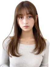 【うるつや美髪ストレート縮毛矯正プラン】前髪縮毛矯正/ストレートパーマ/髪質改善縮毛矯正