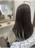 縮毛矯正でつくるナチュラルストレート♪