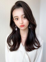 ラルユー 金山(LallYou)&nbsp;後れ毛が可愛い顔周りレイヤー/ナチュラルアッシュ/顔周り