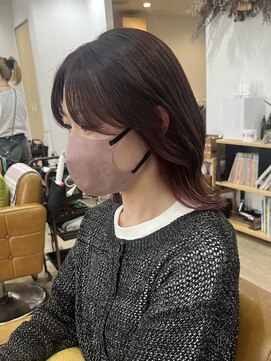 メアリー バイ メリー(marry by merry) 【立町メアリーバイメリー】☆インナーレッド×外ハネボブ☆