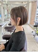【50代・60代限定】まとまり艶ショートボブ/髪質改善/しらさん