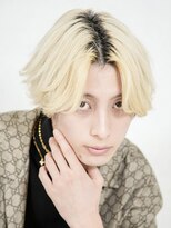 エデンバイトゥルークリエイション(EDEN by True Creation)&nbsp;ツーブロックマッシュセンターパートハイトーン韓国ヘア