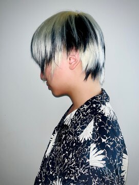 クク(QUQU) メンズコントラストショート