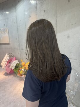 アンドコー(&Co) ワンカラーで作る透明感カラー+髪質改善トリートメント・艶髪