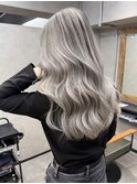 バレイヤージュ、ハイライト、レイヤーカット、ケアブリーチ